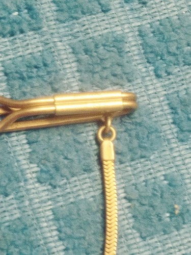 Vintage Estate Jewelry Signed Forstner 1/20 12K Gf Men's Tie Clip