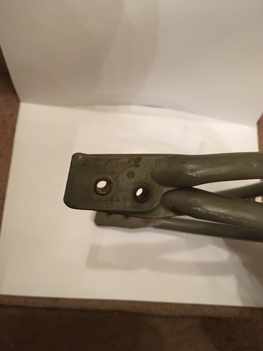 1950's Vintage ORIGINAL Riddell 2-Bar Kra-Lite BD-9 Facemask - Suspension Helmet