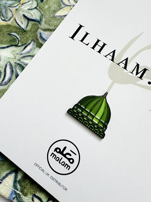 Islamic Pin Badges, High Quality, Green Dome, Kaabah, Zamzam, Makkah, Madina, 