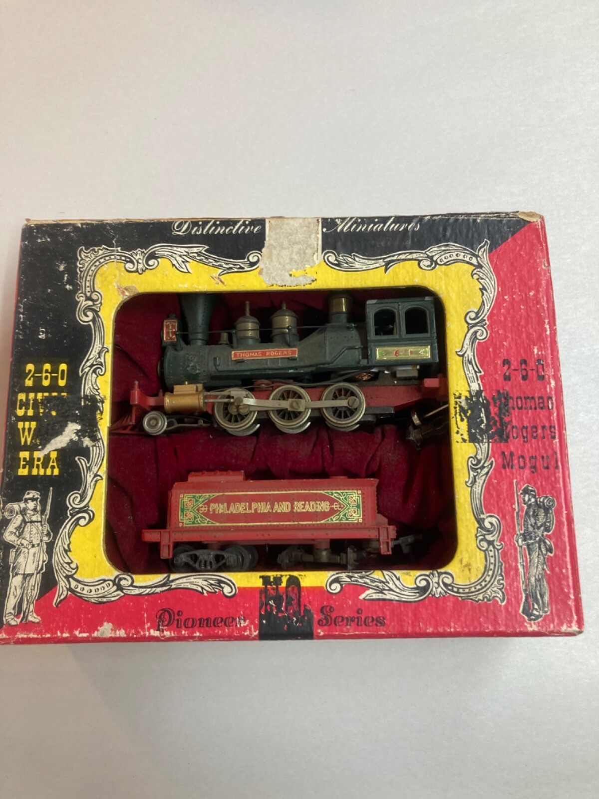 ARISTO-CRAFT HO SCALE DIECAST 2-6-0 THOMAS EAGLE STEAM
