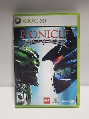 Bionicle Heroes (Microsoft Xbox 360, 2006) Lego Complete Tested CIB With Manual