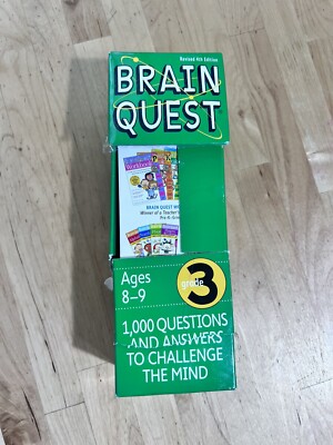 Brain Quest 3rd Grade Q&A Cards: 1000 Questions and Answers to Challenge the Min