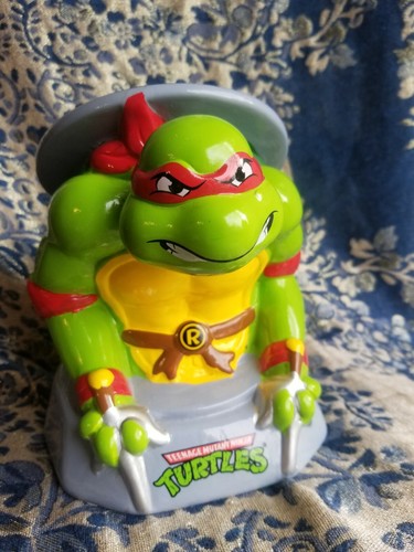 アメコミ Teenage Mutant Ninja Turtles coin bank Teenage Mutant Ninja Turtles Raphael Tin Coin Bank - Walmart.com