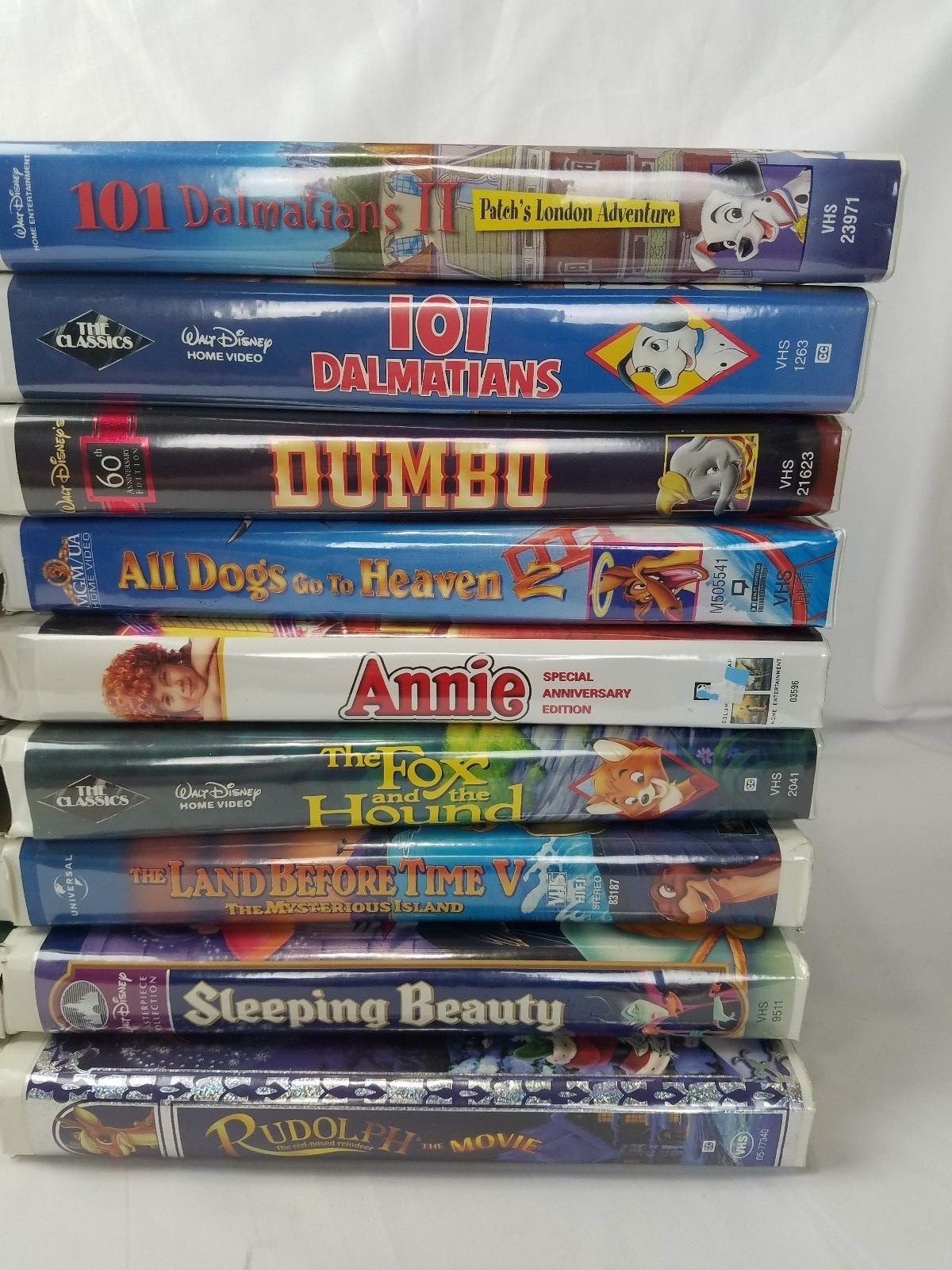 VHS 18 Disney movies for kids popular titles