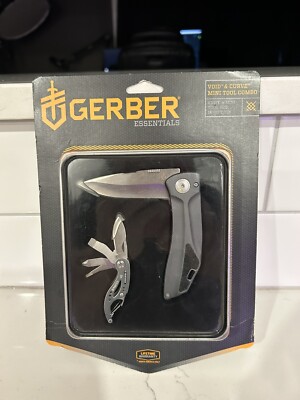 Gerber Knife and Multi Tool Set - Void & Curve Mini Tool Combo