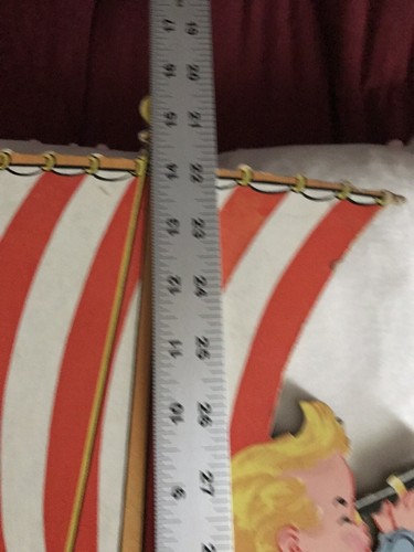 Vintage Toy Co Wynkin, Blynkn, and Nod Nursey Colorful Wall Hanging