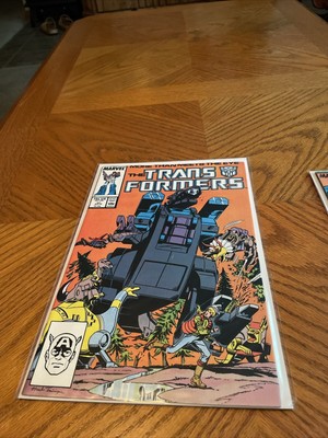 THE TRANSFORMERS #27 Marvel Comics 1987 (CA) Trimpe (W) Budiansky 230926F