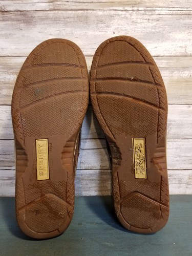 SPERRY TOP SIDE MENS 11 W BOAT SHOES
