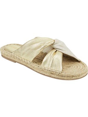 

AEROSOLES Женские золотые туфли на платформе 1/2 дюйма Paramus без шнуровки эспадрильи, Золотой, PARAMUS