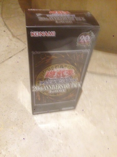 KONAMI - 遊戯王　20th ANNIVERSARY PACK 2nd WAVE　1BOX Yugioh Cards “20th Anniversary Pack 2nd Wave (Chronicle Pack