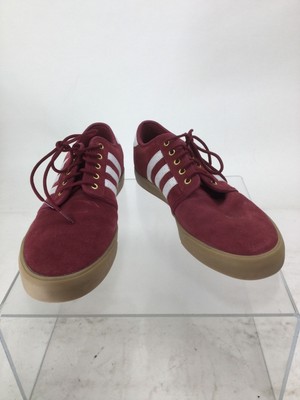 adidas Seeley Red Suede Lace-Up 
