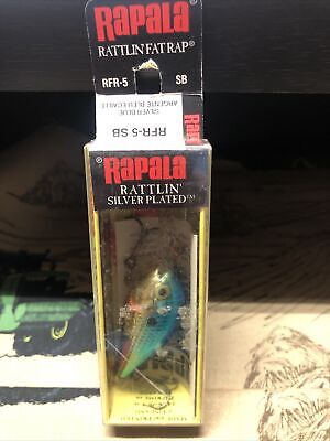 Rapala Rattlin Fat Rap RFR-5 FT 2/" 7//16oz Bleeding Fire Tiger NOS Rare Ireland