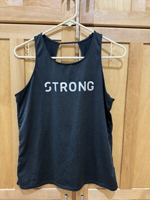 Zumba Zwear Zumbawear Strong ID tank MD Free Shipping 