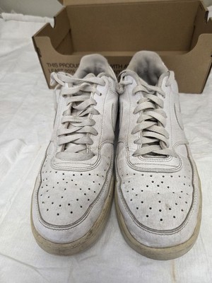 Nike Court Vision Low NN White Leather Sneakers Men's Size 11 DH2987-100