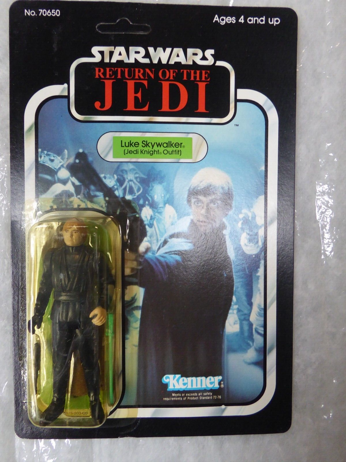 1983 Star Wars Luke Skywalker (Jedi Knight Outfit) Collect all 77