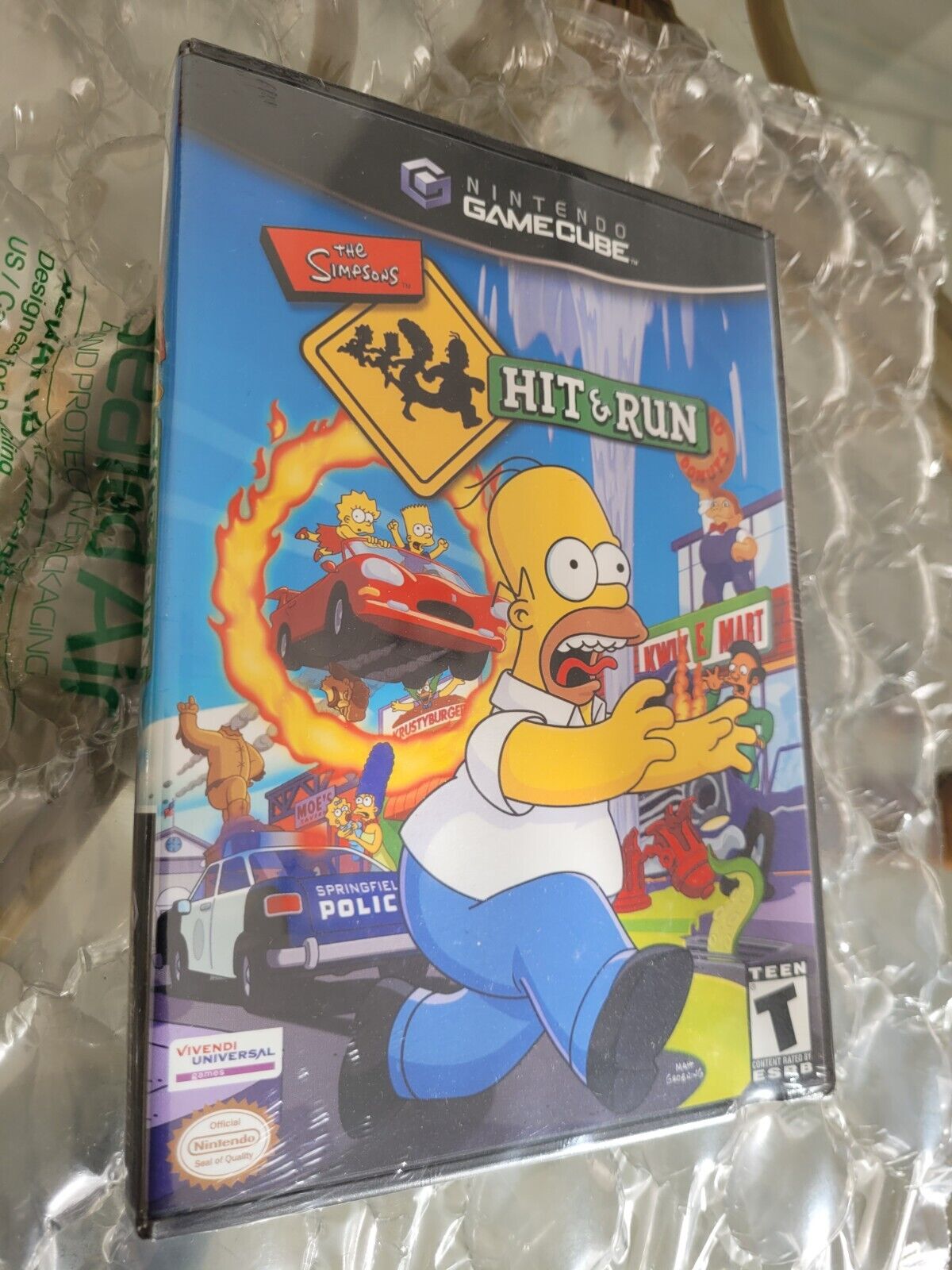 The Simpsons Hit and Run Nintendo Gamecube NTSC USA Factory The Simpsons Hit and Run Nintendo Gamecube NTSC USA Factory