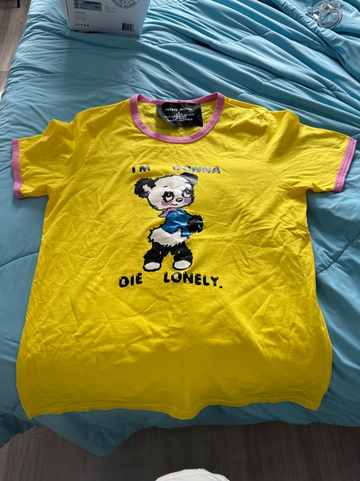 t shirt Never worn- unisex marc jacobs - As seen on Harry Styles