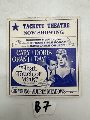 Tackett Theatre That Touch of Mink Movie Counter Display Standee