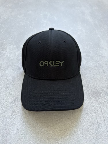 Vintage Oakley 00s Logo Black Cap Outdoor Y2K | eBay