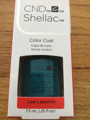 CND Shellac Gel Color Nail Polish 0.25 fl oz Full Size New in Box-Lost Labyrinth