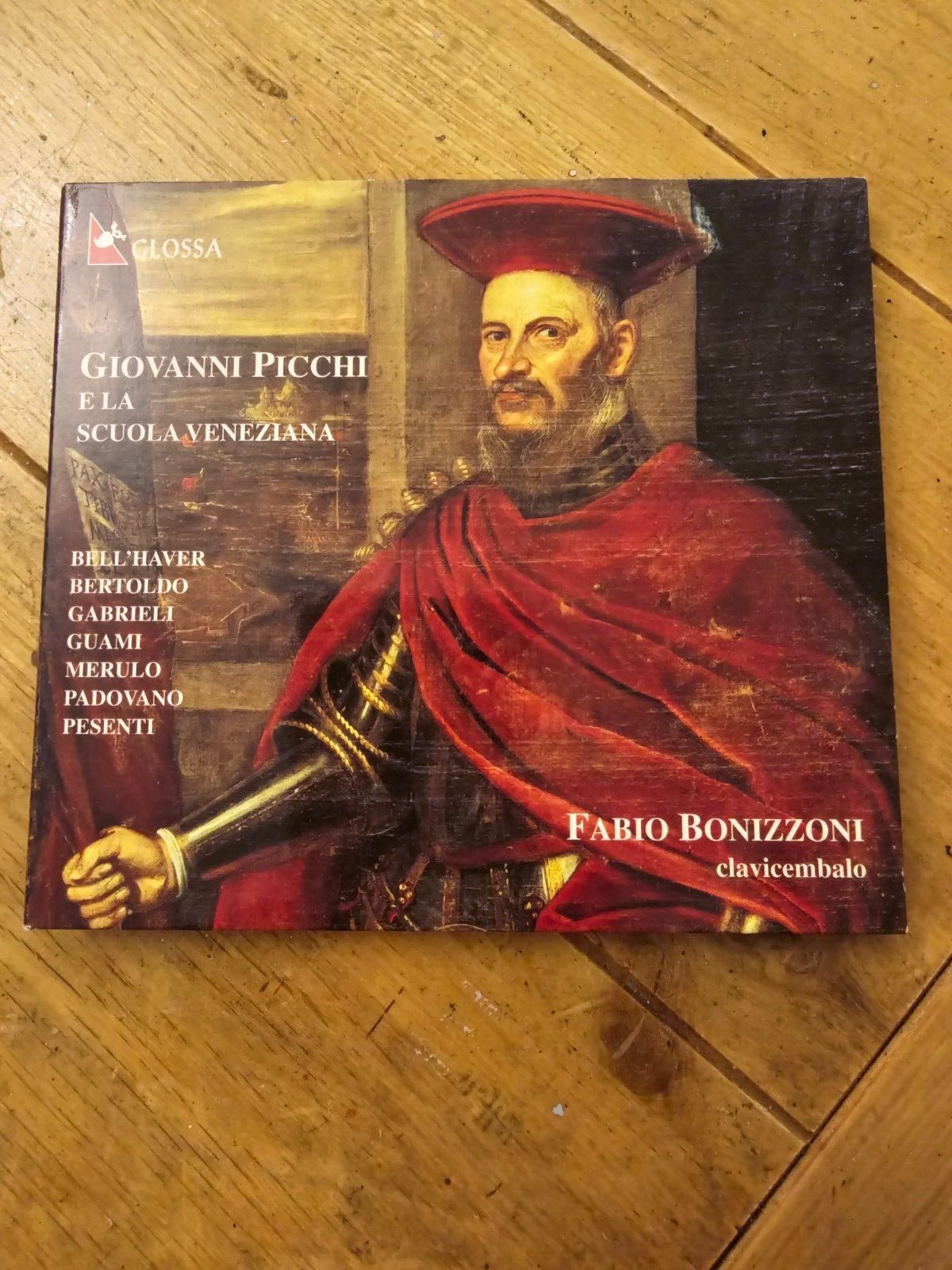 GIOVANNI PICCHI A LA SCUOLA VENEZIANA FABIO BONIZZONI CD ALBUM