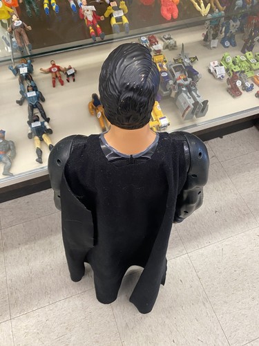 Man Of Steel 31&rdquo; Giant Size Kryptonian Black Suit Superman Jakks Pacific Figure