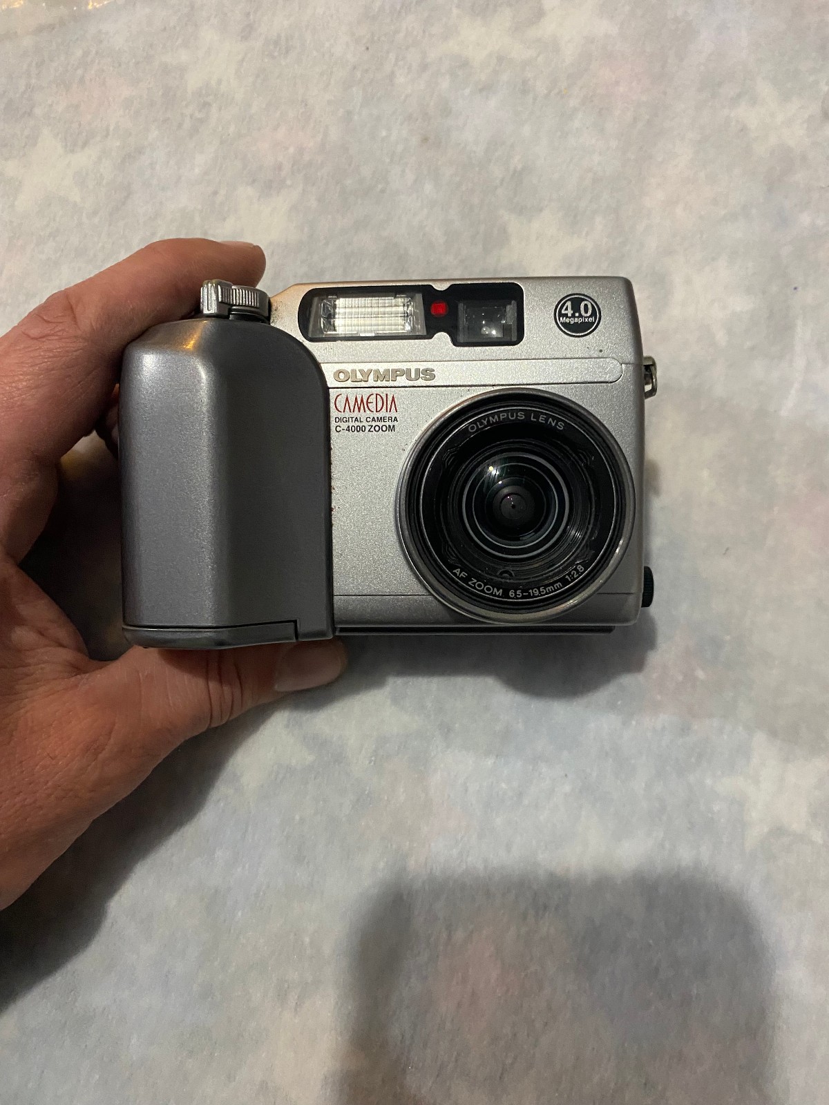 Olympus Digital Camera Camedia C-400 Zoom Tested Works No Memory
