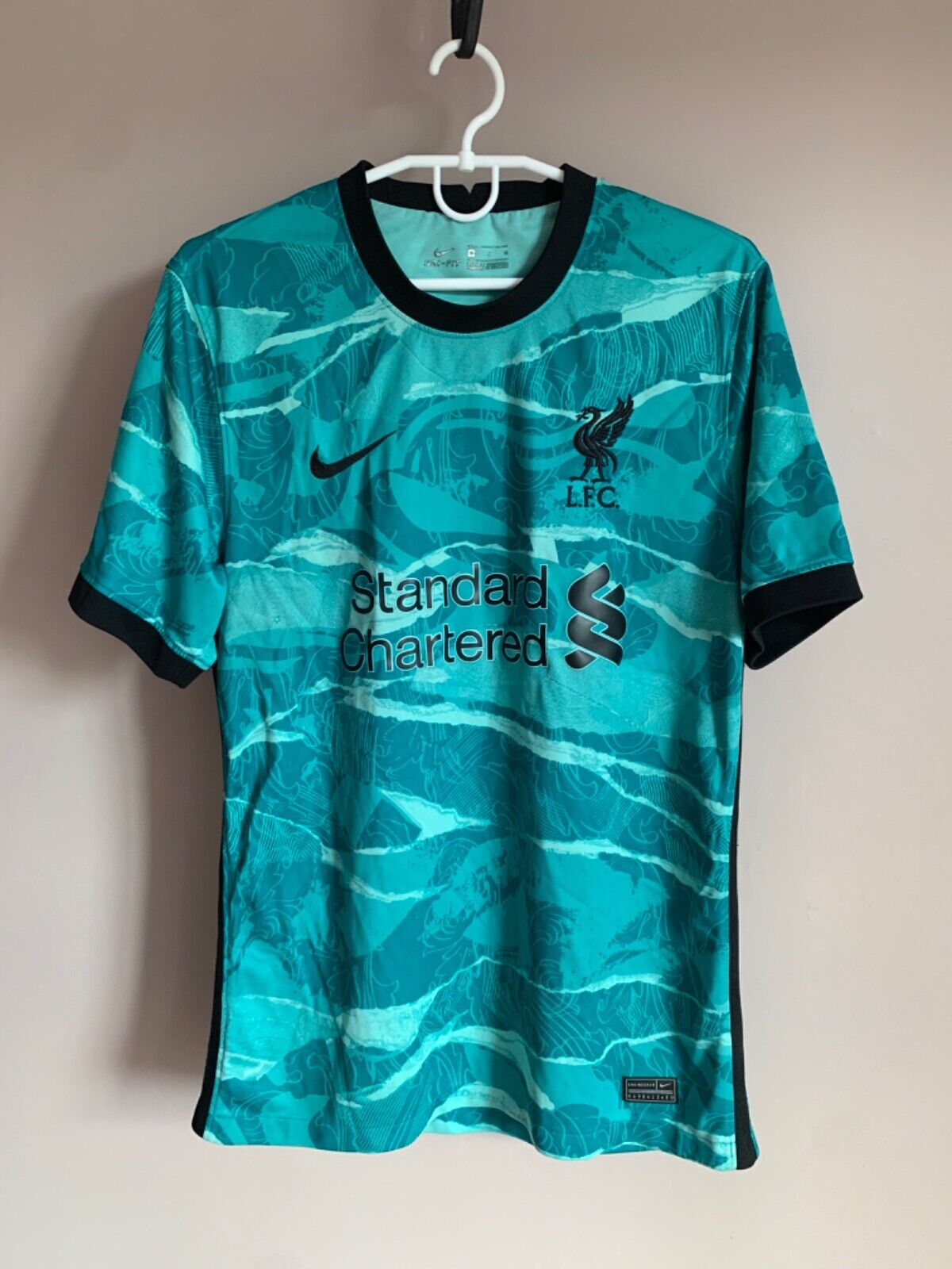 Liverpool 20/21 Away Football Shirt Nike Soccer Jersey Size Liverpool 20/21 Away Football Shirt Nike Soccer Jersey Size