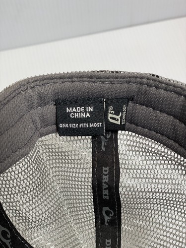 Drake Waterfowl Systems Trucker Hat Cap Mesh Back Snapback Gray