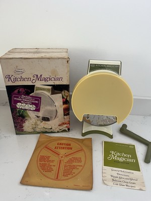 Vintage Kitchen Magician 70s Popeil Brothers Original Box Food Processing