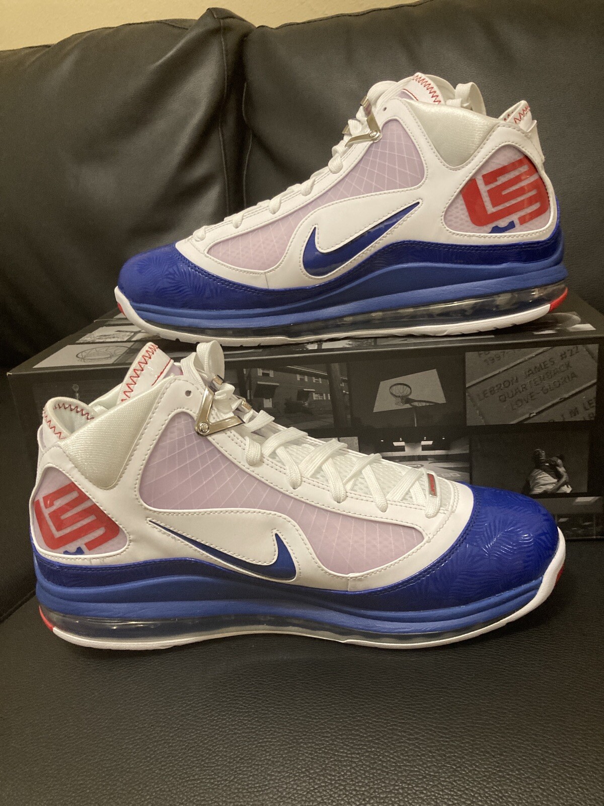 lebron 7 baseball blue