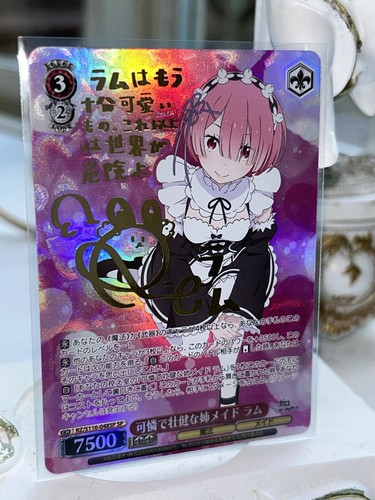 Weiss Schwarz RE ZERO vol.3 RZ/S116-048SP Ram FOIL Japanese Weiss Schwarz RE ZERO vol.3 RZ/S116-048SP Ram FOIL Japanese