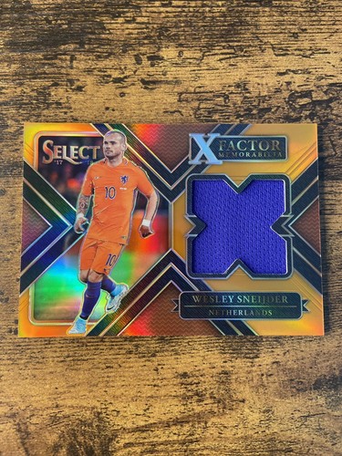 Panini Select 2017/18 X-Factor Orange /75 Card Sneijder