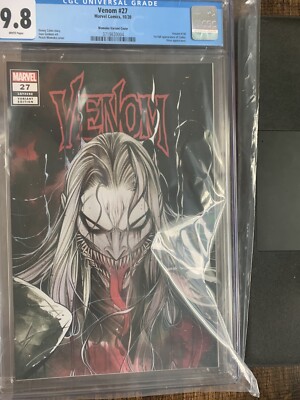 Venom #27 CGC 9.8 Peach Momoko Trade Dress Variant Knull Cover 1st App Codex