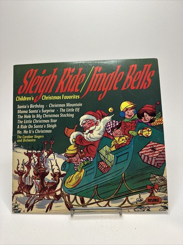 BOXDG17 Caroleer Singers & Orchestra Sleigh Ride Jingle Bells Children Christmas