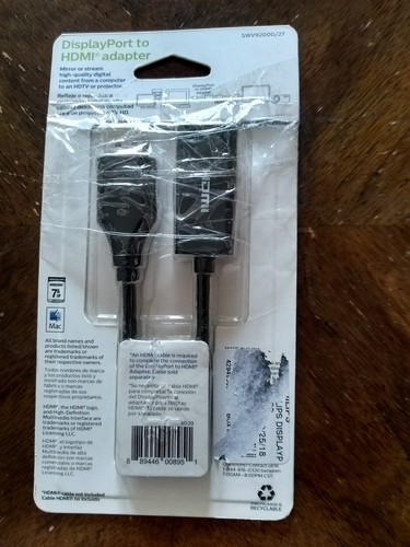 Philips DisplayPort To Hdm1 Adapter