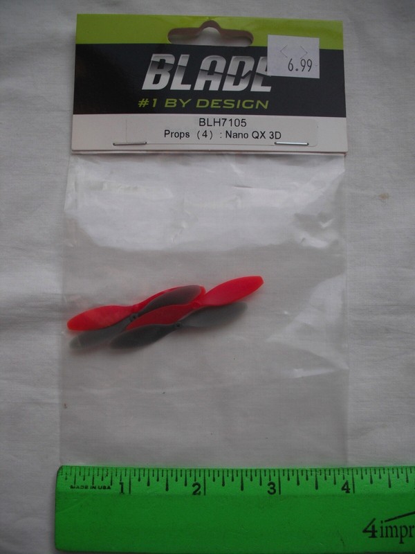 Blade BLH7105 Propeller, Props, Nano QX 3D, Quadcopter Quad, RC R/C Copter