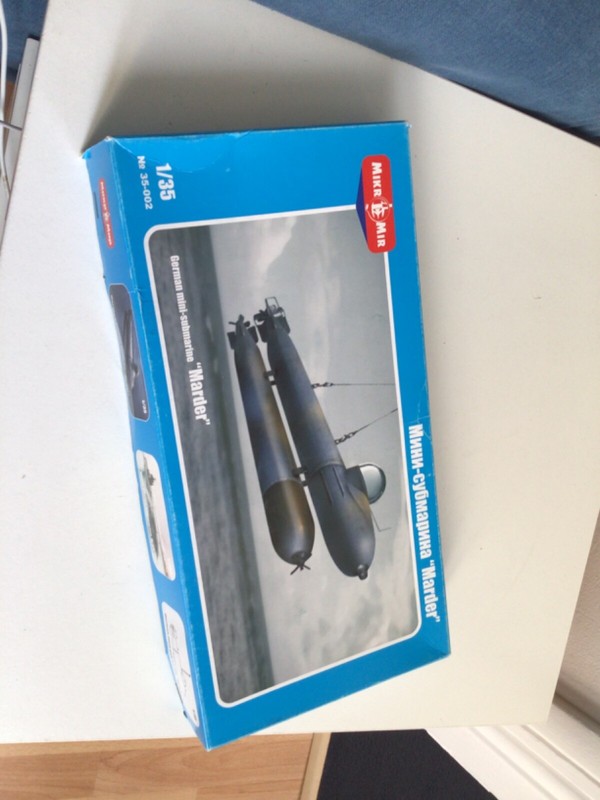 Mikr Mir German Mini Submarine Marder 1/35