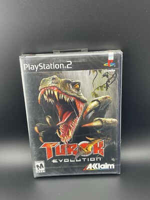 Turok: Evolution (Sony PlayStation 2, 2002)  PS2 BRAND NEW FACTORY SEALED
