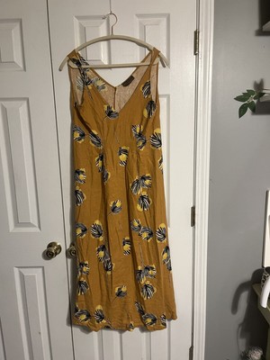 ~BEL KAZAN Anthropologie Sleeveless V-Neck Maxi Dress
