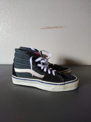 Vintage Vans Sk8-Hi, Made In USA,Size 4 Boys, I Bought Them