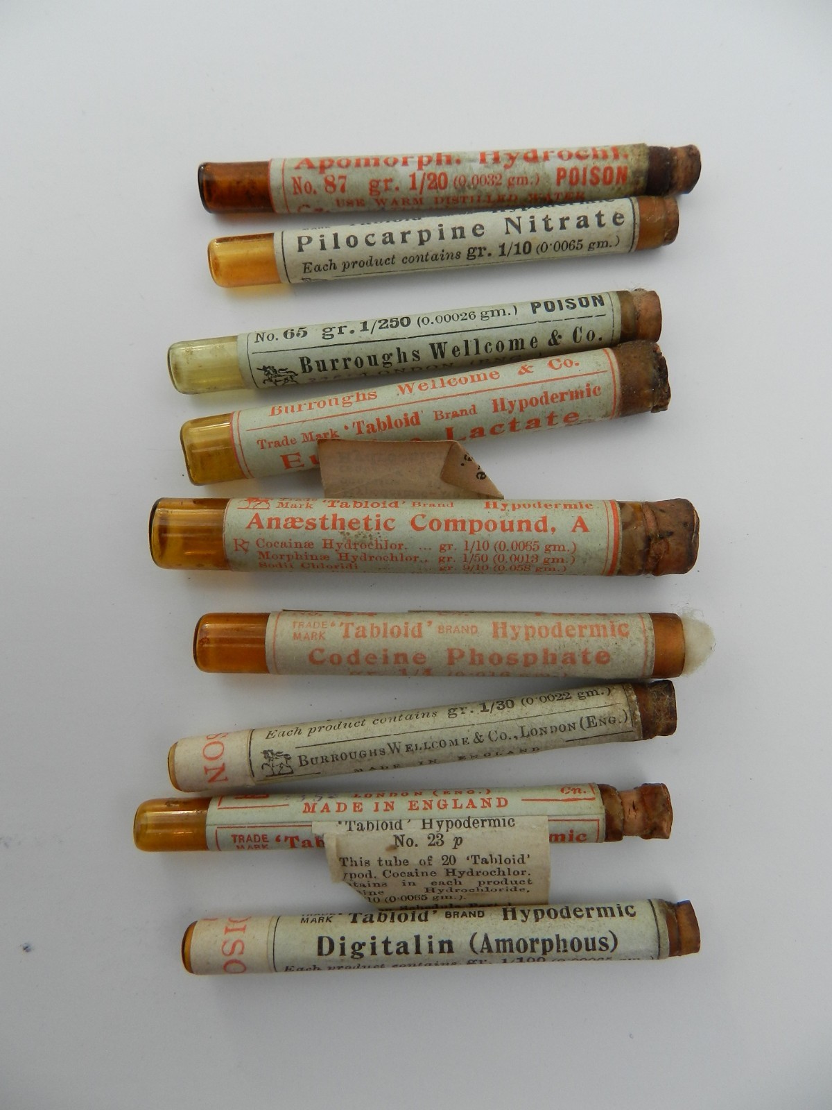 Rare find!  Antique Doctors Kit Burrough Wellcome Hypodermic Products