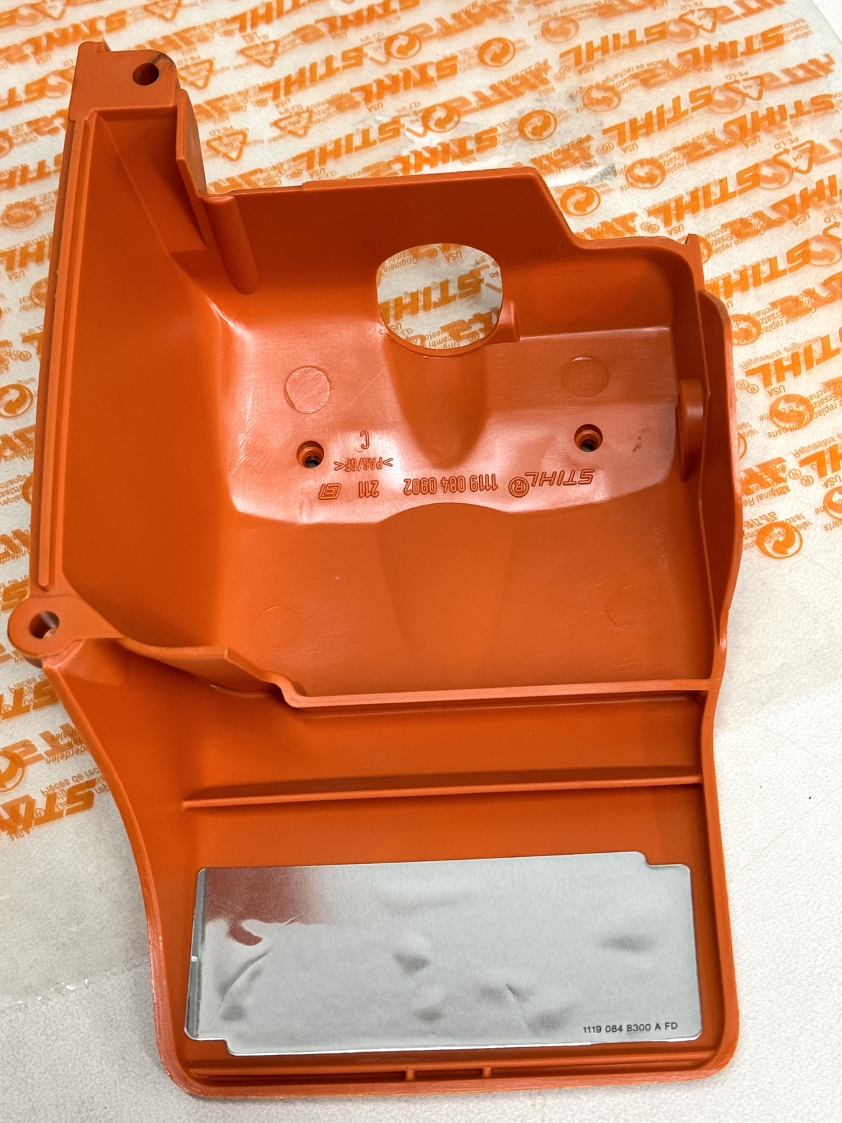 STIHL OEM TOP COVER SHROUD 1119 080 1600 038 MR GENUINE 038MR - Picture 2 of 4