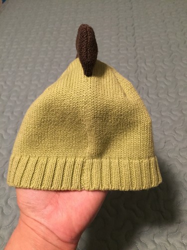 Gymboree Infant Boys Dinosaur Hat 3-6 Mos Lime Green/Brown