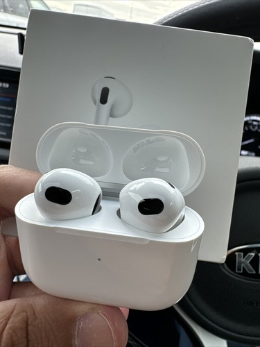 GENUINE APPLE AIRPODS 3RD GEN WITH MAGSAFE CHARGING CASE GENUINE APPLE AIRPODS 3RD GEN WITH MAGSAFE CHARGING CASE