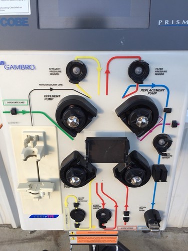Cobe Prisma Dialysis Machine Cat No. 018080100 with Attached Prismaflo