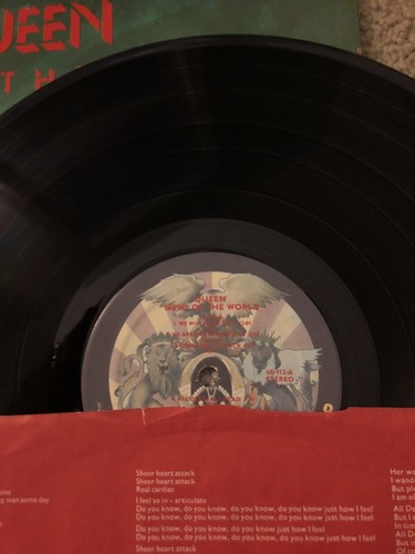 QUEEN News Of The World vinyl 1978 Original Lp album