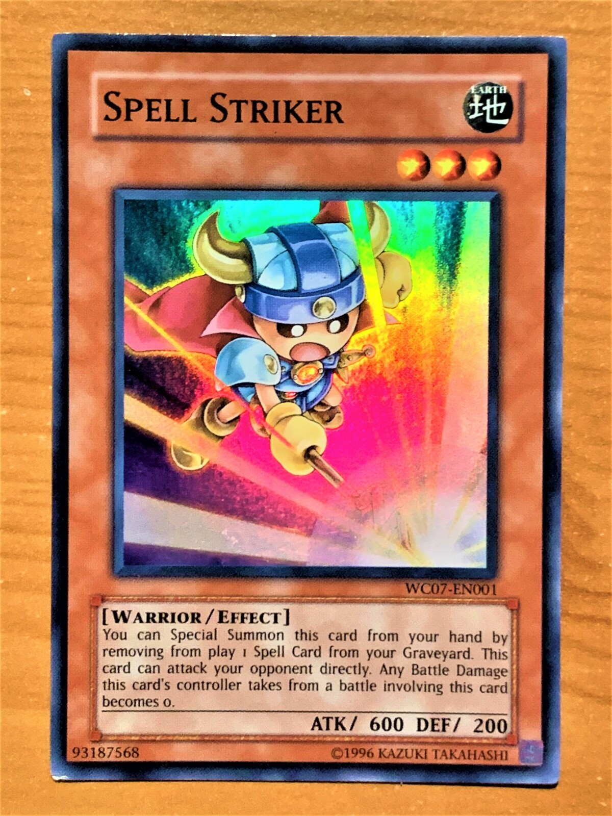 yugioh Spell Striker WC07-EN001 Unlimited Edition Super Rare