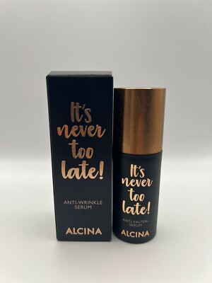 Alcina It's Never Too Late ! Anti-Falten Serum 30ml