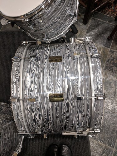 Pork Pie USA 24/13/16/18 Drum Set 3 Ply Maple/Poplar/Maple RARE One-Off Kit